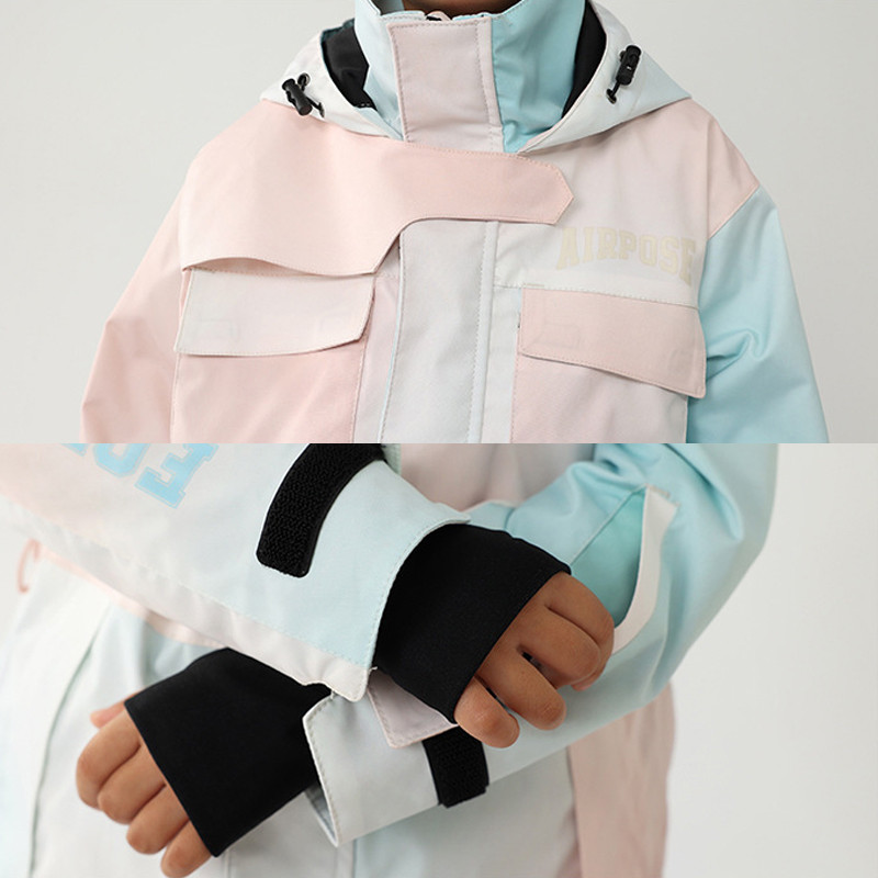 Új síöltöny Női Férfi Hóruhák Női Outdoor Snowboard Kabát Vastagított Meleg Síkészlet Szélálló Vízálló Hónadrágok