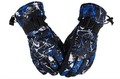 AS FISH Szélálló Vízálló Thermal Női Férfi Téli Síkesztyű Snowboard Motorosszán