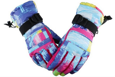 AS FISH Szélálló Vízálló Thermal Női Férfi Téli Síkesztyű Snowboard Motorosszán