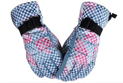 AS FISH Szélálló Vízálló Thermal Női Férfi Téli Síkesztyű Snowboard Motorosszán