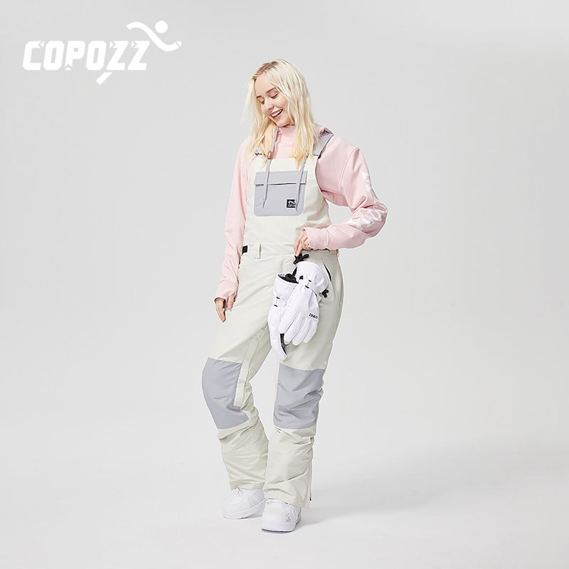 COPOZZ Muškarci Žene Skijaške hlače Vjetrootporne Vodootporne kombinezone Hlače Zimske Tople Sportovi na otvorenom Snowboard Skijaška odjeća