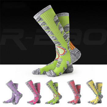 Χειμερινές βαμβακερές θερμικές κάλτσες για σκι Αθλητικές κάλτσες για πεζοπορία σε σνόουμπορντ Ποδηλασία κάλτσες Θερμοκάλτσες Θερμοκάλτσες για σκι ποδιών για άνδρες Γυναικεία RB3301