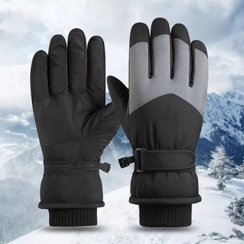 2022 НОВИ удебелени топли ски ръкавици за сноуборд ски алпинизъм колоездене водоустойчив сензорен екран зимни снежни ръкавици