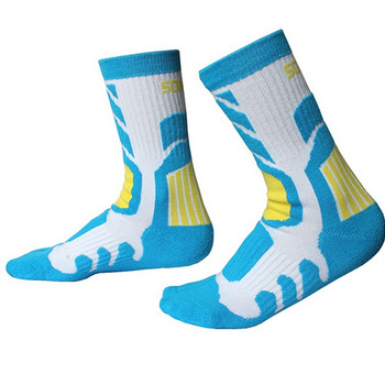 Зимни Дамски Мъжки Термични ски чорапи Удебелени памучни топли чорапи Сноуборд Колоездене Момчета Момичета Ски Туризъм Спортни чорапи на открито