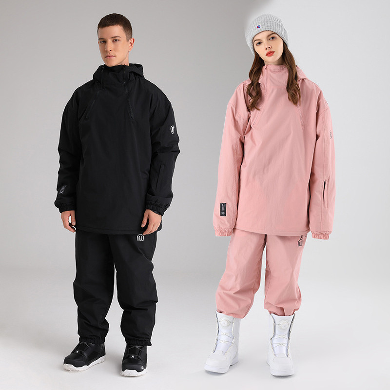 Téli női síkabát nadrág szettek Sport hegyi férfi hóruha kültéri termál női motoros szánkóruha vízálló férfi tréningruhák