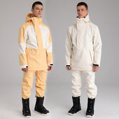 Iarnă Bărbați Snowmobil Costum Sport Jachetă Pantaloni Bărbat Set Schi Alpin Impermeabil Bărbați Munte Snowsuit În aer liber Trening Haine