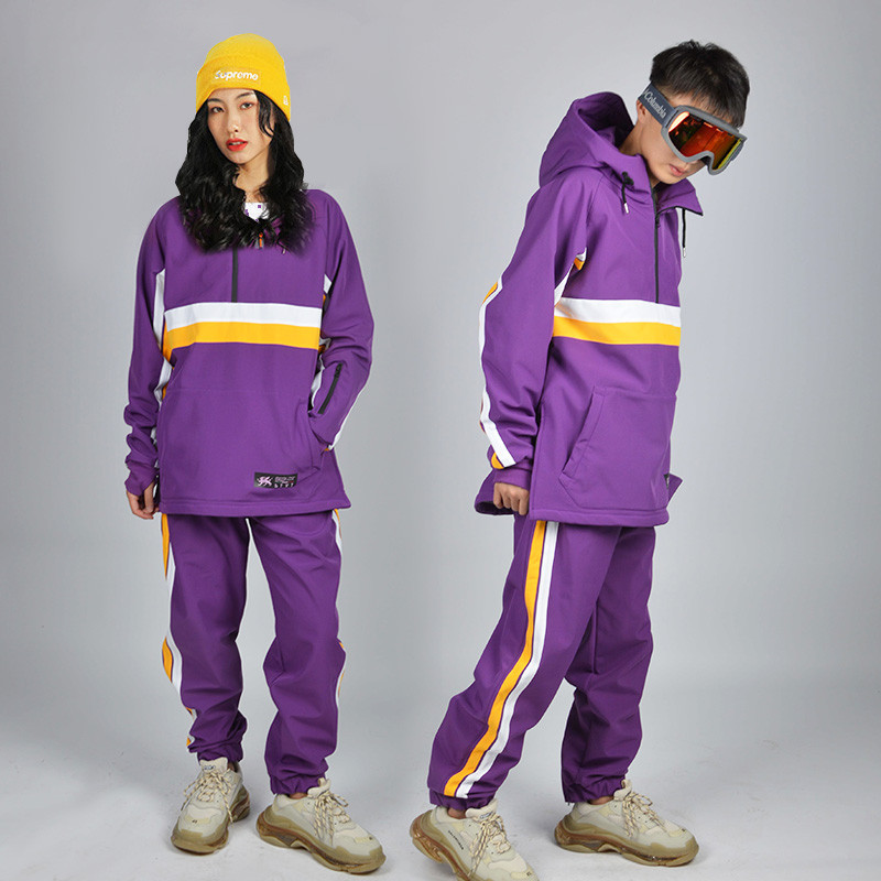 Set de schi pentru femei 2022, pentru bărbați, sport în aer liber, jachetă de snowboard, costume de schi, salopete largi, rezistente la vânt, pantaloni de zăpadă, îmbrăcăminte de iarnă