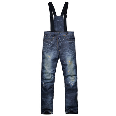 -30 Degree Thermal Jean Hlače za snowboard Tregeri Denim Skijaške hlače Zimske ženske vodootporne hlače za snijeg otporne na vjetar