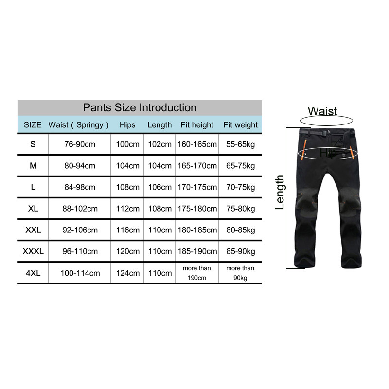 TRVLWEGO téli kültéri szélálló snowboard sí nadrág Férfi hókorcsolya kemping túranadrág vízálló melegen tartás légáteresztő