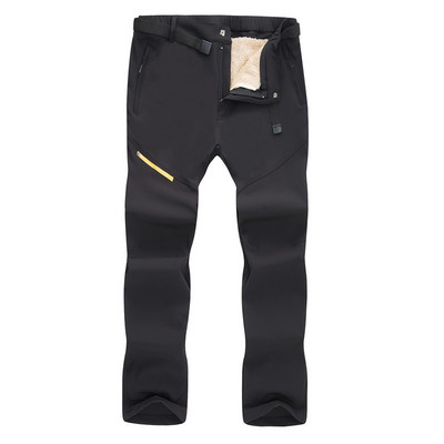 Pantaloni de schi Bărbați Femei Iarnă Impermeabil Snowboard Snowboard Pantaloni Fleece Pantaloni groși și caldi Pantaloni de drumeție în aer liber Îmbrăcăminte de schi