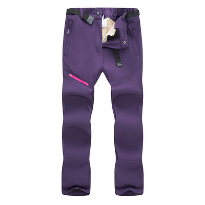 Pantaloni de schi Bărbați Femei Iarnă Impermeabil Snowboard Snowboard Pantaloni Fleece Pantaloni groși și caldi Pantaloni de drumeție în aer liber Îmbrăcăminte de schi