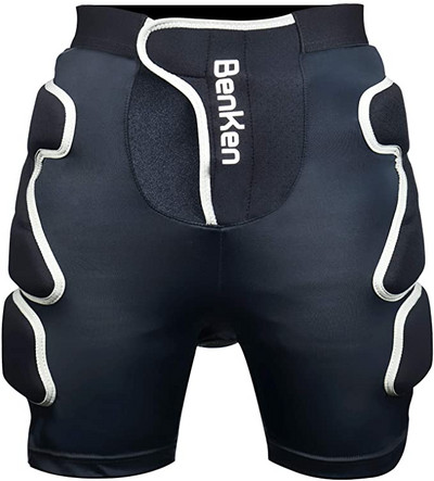 BenKen Skiing Protective Padded Shorts SBR 3D EVA Padded Impact Protective Gear за сноуборд скейт и ски