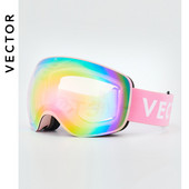 OTG sí snowboard szemüveg női férfi sí szemüveg maszk UV 400 hóvédő szemüveg felnőtt dupla gömb alakú tükrös mágnes