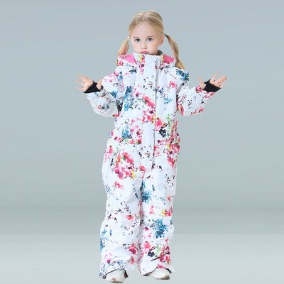 -30 laipsnių vaikų slidinėjimo kombinezonas 2020 m. žiemos snieglenčių striukė berniukams ir mergaitėms lauko sniego kostiumai, šilti, vandeniui atsparūs vaikiški slidinėjimo striukė