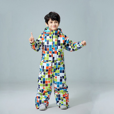 -30 laipsnių vaikų slidinėjimo kombinezonas 2020 m. žiemos snieglenčių striukė berniukams ir mergaitėms lauko sniego kostiumai, šilti, vandeniui atsparūs vaikiški slidinėjimo striukė