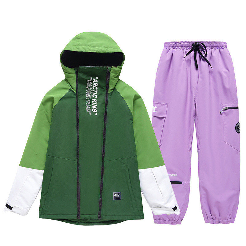 Férfi síruha női Snowboard dzseki + nadrág téli snowboard ruházat vízálló szélálló Parka síkabát és nadrág