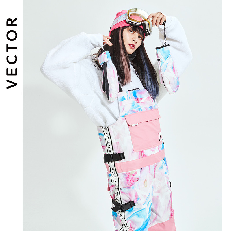 Ekstra debele muške ženske skijaške hlače ravni puni kombinezon zimski topli otporni na vjetar vodootporni sportovi na otvorenom snowboard motorne sanke