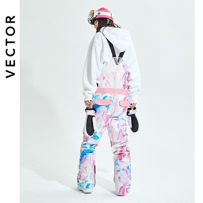 Ekstra debele muške ženske skijaške hlače ravni puni kombinezon zimski topli otporni na vjetar vodootporni sportovi na otvorenom snowboard motorne sanke