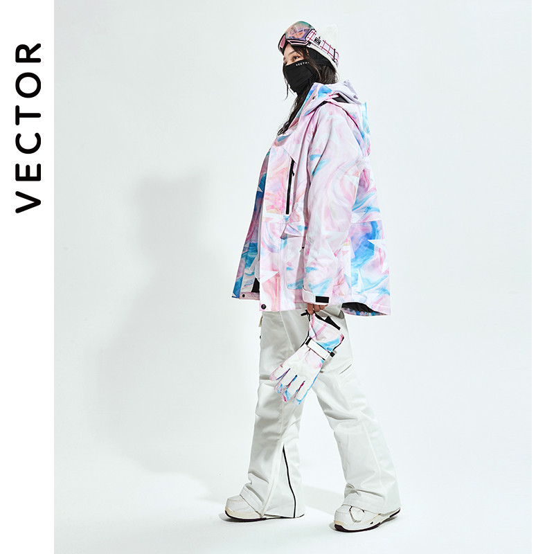 Ekstra debele muške ženske skijaške hlače ravni puni kombinezon zimski topli otporni na vjetar vodootporni sportovi na otvorenom snowboard motorne sanke