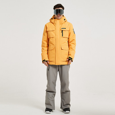 Zimska vodootporna muška snježna odijela Sportska prevelika muška odijela za daskanje na snijegu Planinski muški skijaški set Jakna za vanjske hlače Trenirka Odjeća