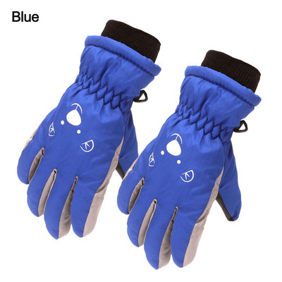 1 par dječjih zimskih skijaških rukavica, toplih rukavica s crtićima, djeca, dječaci, djevojčice, neklizajuće, otporne na vjetar, vodootporne, 3 do 15 godina, vanjske rukavice