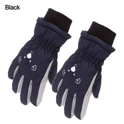 1 par dječjih zimskih skijaških rukavica, toplih rukavica s crtićima, djeca, dječaci, djevojčice, neklizajuće, otporne na vjetar, vodootporne, 3 do 15 godina, vanjske rukavice