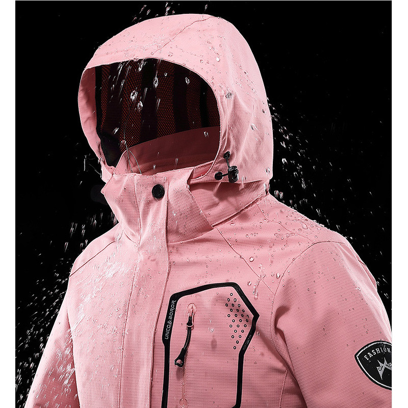 Zimsko debelo, toplo žensko skijaško odijelo Vodootporno, otporno na vjetar, skijaška jakna za daskanje na snijegu + kompleti hlača Ženska snježna odijela