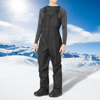 Παντελόνι σκι Γυναικείες και ανδρικές ζαρτιέρες υπαίθριες αθλητικές μασίφ τσέπη αντιανεμικό αδιάβροχο ζεστό χειμωνιάτικο χιόνι παντελόνι Snowboard S-5xl