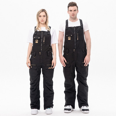 Zimske skijaške muške hlače Tople skijaške hlače s prtljažnikom Muški ženski skijaški kombinezon Vjetrootporan Vodootporan skijaški kombinezon Skijaške hlače Hlače za snowboarding