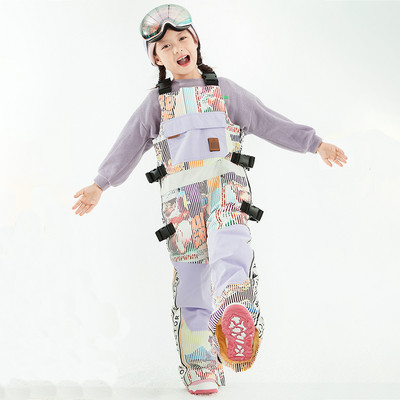 2022 Vodootporne skijaške hlače za djevojčice Sportski dječji kombinezoni za snijeg Zimski dječji kombinezoni Vjetrootporni jednodijelni skijaški kombinezoni Odjeća