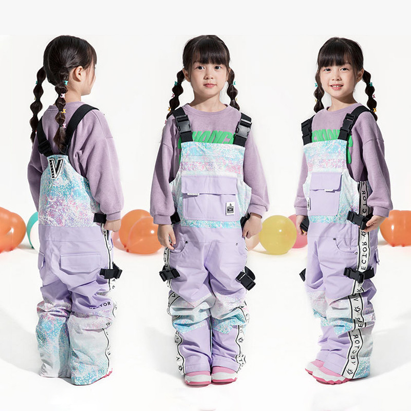 2022 Vodootporne skijaške hlače za djevojčice Sportski dječji kombinezoni za snijeg Zimski dječji kombinezoni Vjetrootporni jednodijelni skijaški kombinezoni Odjeća