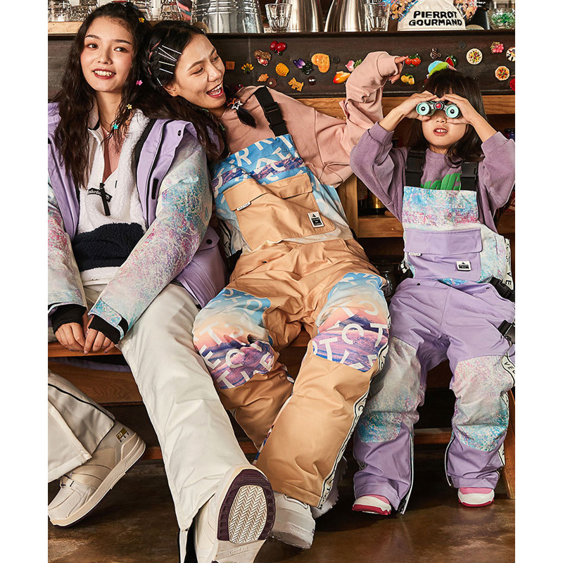 2022 Vodootporne skijaške hlače za djevojčice Sportski dječji kombinezoni za snijeg Zimski dječji kombinezoni Vjetrootporni jednodijelni skijaški kombinezoni Odjeća