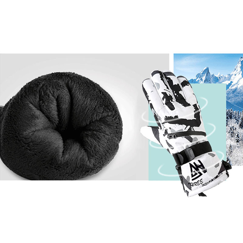 Muškarci Žene Skijaške rukavice Ultralake vodootporne zimske tople rukavice Rukavice za snowboard Rukavice za vožnju motocikla Vodootporne rukavice za snijeg