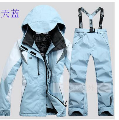 Új női síruha, sídzseki + nadrágos nadrág, női snowboard szett Snowboard kabát és nadrág Női síruha