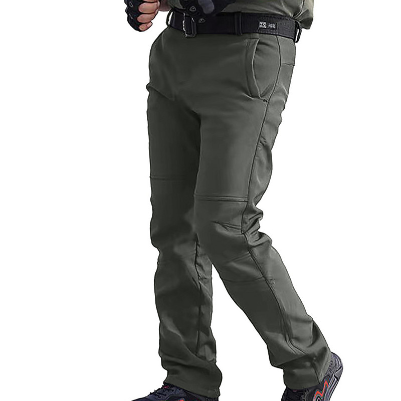 Atsparus vandeniui atsparus vėjui slidinėjimo kelnės snieglenčių sportui kvėpuojančios lauko kelnių tvirtinimo pliušas Šiltoms kelnėms žiema