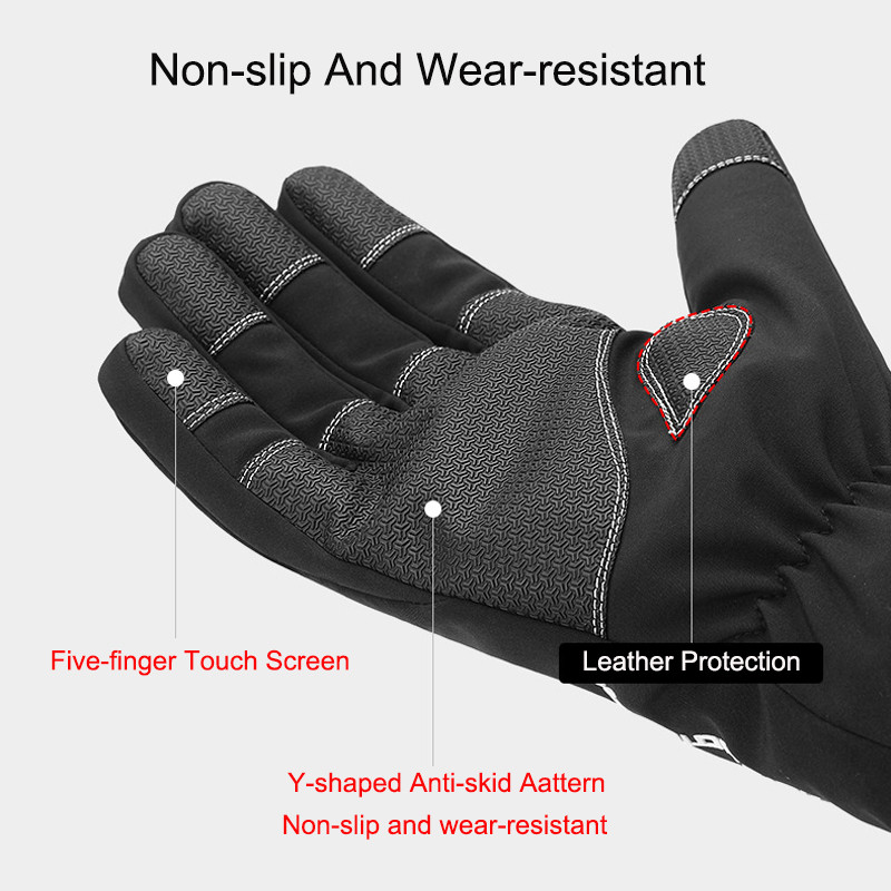 Зимни студоустойчиви ръкавици за Mne Women Ski Glove Нехлъзгащи се 100% водоустойчиви ветроустойчиви спортни ръкавици на открито с високо качество
