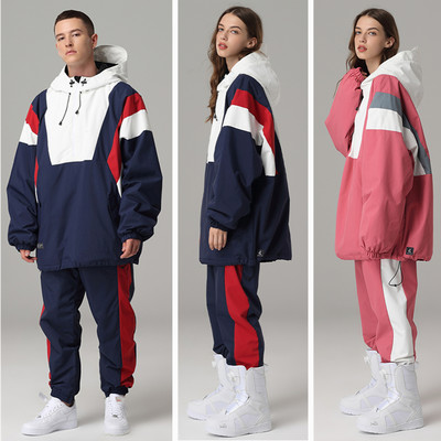 2022. novo podebljano toplo skijaško odijelo za muškarce i žene vodootporna vjetrootporna skijaška jakna za snowboard hlače odijelo za snijeg unisex