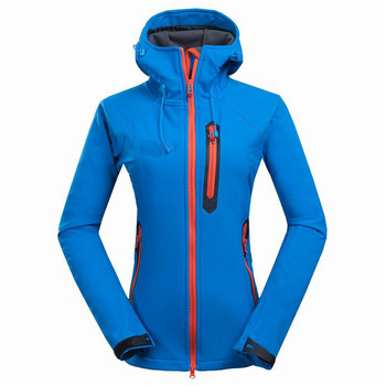Thermal Softshell μπουφάν σκι για γυναίκες για εξωτερικούς χώρους αντιανεμικό σνόουμπορντ μπουφάν για σκι Πεζοπορία αθλητικά ρούχα για χιόνι Ρούχα πατινάζ