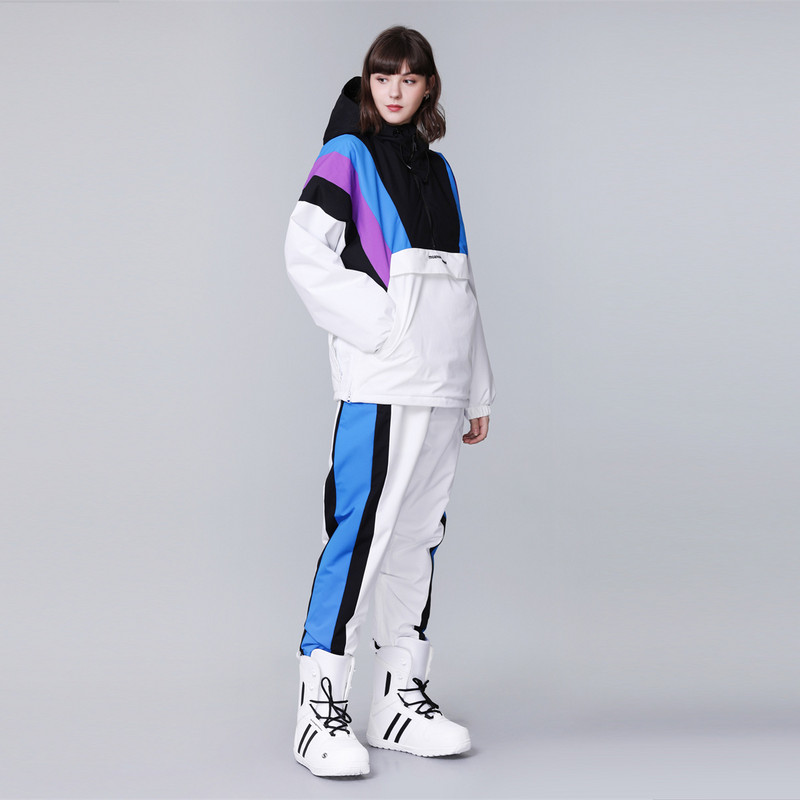 Korejska verzija Sportovi na snowboardu na otvorenom, muški i ženski topli vodootporni kombinezon za parove