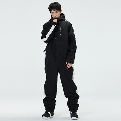 Salopetă de schi, iarna 2022, noua, costum de schi pentru femei, set de schi dintr-o bucată, jachetă de snowboard în aer liber, salopetă pentru bărbați, pantaloni de zăpadă caldi, impermeabili