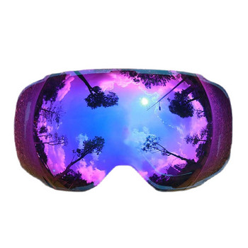 COPOZZ Магнитни лещи за ски очила GOG-2181 Лещи против замъгляване UV400 Сферични очила за сняг Ски очила Очила за сноуборд (само лещи)