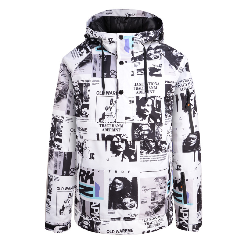 Noua costumație de schi iarnă pentru bărbați, hanorac pentru snowboarding, 2019, de înaltă calitate, cu glugă, pentru sport în aer liber, pentru sport, pentru femei, pentru snowboard.