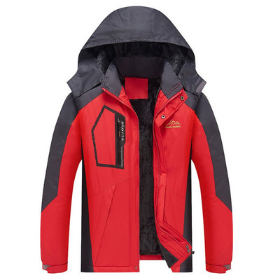 Žieminiai sniego kostiumai Vyriški slidinėjimo kostiumai Vyriški snieglenčių vilnos striukės kelnės storos, šiltos, vandeniui atsparios, vėjui atsparios slidinėjimo ir snieglenčių sporto rinkiniai