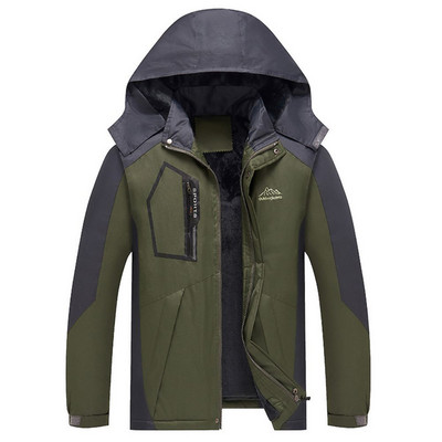 Žieminiai sniego kostiumai Vyriški slidinėjimo kostiumai Vyriški snieglenčių vilnos striukės kelnės storos, šiltos, vandeniui atsparios, vėjui atsparios slidinėjimo ir snieglenčių sporto rinkiniai