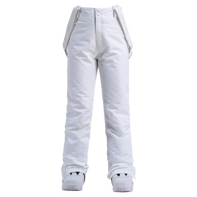 Pantaloni de schi alpin bărbați și femei, sporturi de iarnă în aer liber, pantaloni de snowboard, rezistenți la vânt, impermeabili, negri, gri, pentru zăpadă.