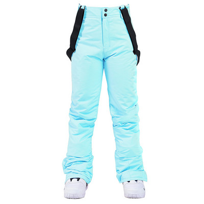 Pantaloni de schi alpin bărbați și femei, sporturi de iarnă în aer liber, pantaloni de snowboard, rezistenți la vânt, impermeabili, negri, gri, pentru zăpadă.