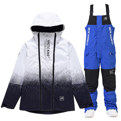 Skijaško odijelo za muškarce, žene Jakna za snowboarding + hlače, zimska odjeća za snowboarding, vodootporna Parka otporna na vjetar, skijaški kaput i hlače