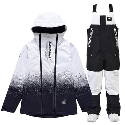 Skijaško odijelo za muškarce, žene Jakna za snowboarding + hlače, zimska odjeća za snowboarding, vodootporna Parka otporna na vjetar, skijaški kaput i hlače