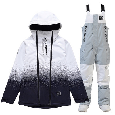Skijaško odijelo za muškarce, žene Jakna za snowboarding + hlače, zimska odjeća za snowboarding, vodootporna Parka otporna na vjetar, skijaški kaput i hlače