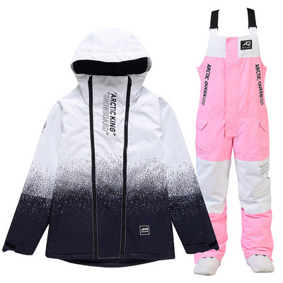 Skijaško odijelo za muškarce, žene Jakna za snowboarding + hlače, zimska odjeća za snowboarding, vodootporna Parka otporna na vjetar, skijaški kaput i hlače